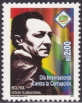 Stamps Bolivia -  Dia Internacional contra la corrupcion