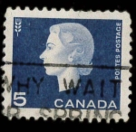 Stamps Canada -  Reina Isabel II - perfil