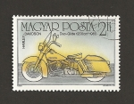 Stamps Hungary -  Harley Davidson de 1960