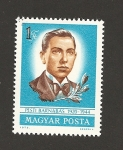 Stamps Hungary -  Barnabás Pesti, miembro clandestino del partido comunista