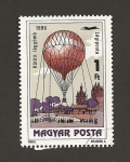 Stamps Hungary -  Bicentenario del globo