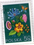 Sellos de Europa - Polonia -  90 Flora