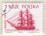 Stamps Poland -  140 Fragata siglo XIX