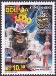 Stamps Bolivia -  Centenario Carnaval de Oruro - Morenada