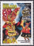 Sellos de America - Bolivia -  Centenario Carnaval de Oruro - Diablada