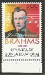 Stamps : Africa : Equatorial_Guinea :  Brahms