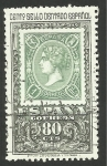 Stamps Spain -  Centenario sello dentado español