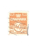 Stamps Denmark -  Serie basica