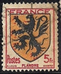 Stamps : Europe : France :  ESCUDO DE ARMAS – FLANDERS.
