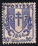 Stamps : Europe : France :  ESCUDO DE ARMAS.