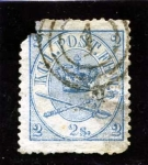 Stamps Europe - Denmark -  Filigrana