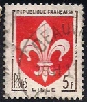 Stamps France -  ESCUDO DE ARMAS – LILLE.