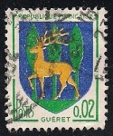 Stamps : Europe : France :  ESCUDO DE ARMAS – GUERET.
