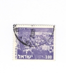 Sellos de Asia - Israel -  Vista de Haifa
