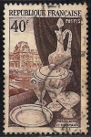 Stamps France -  Porcelana y Cristaleria.