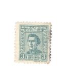 Stamps Uruguay -  General Jose Gervasio Artigas