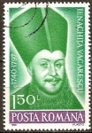 Stamps Romania -  250a Aniv nacimiento de Ienachita Vacarescu (escritor). 