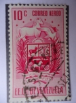 Stamps Venezuela -  E.E.U.U de Venezuela- Estado: Apure- Escudo
