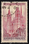 Stamps : Europe : France :  Rouen Cathedral.