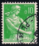 Stamps France -  Granjera.