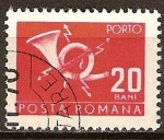 Stamps Romania -  Cuerno de Correos.
