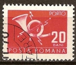 Sellos de Europa - Rumania -  Cuerno de Correos.