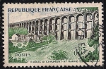 Stamps France -  Viaducto de Chaumont.