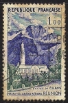 Stamps France -  Iglesia de Cilaos.