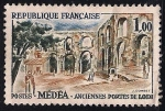 Stamps France -  Puertas romana de Lodi, Medea, Argelia.