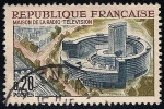 Stamps : Europe : France :  Centro de Radio y TV, Paris.