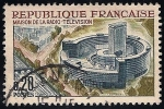 Sellos del Mundo : Europa : Francia : Centro de Radio y TV, Paris.