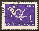 Stamps : Europe : Romania :  Cuerno de Correos.