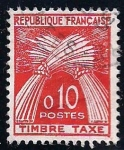 Stamps : Europe : France :  Tasas.