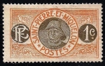 Stamps : America : San_Pierre_&_Miquelon :  Pescador.