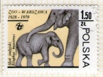 Stamps Poland -  174 Zoo Warszawa