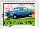Stamps Poland -  192 Fiat 1252