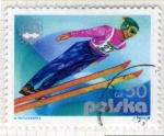 Stamps Poland -  196 Insbruck 1976