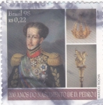 Stamps Brazil -  200 AÑOS DEL NACIMIENTO DE D.PEDRO I