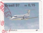 Stamps Brazil -  EMB-120 BRASILIA
