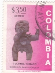 Sellos de America - Colombia -  CULTURA TUMACO