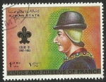 Stamps : Asia : United_Arab_Emirates :  AJMAN STATE - KINGS AND QUEENS OF FRANCE - LOUIS XI