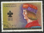 Stamps : Asia : United_Arab_Emirates :  AJMAN STATE - KINGS AND QUEENS OF FRANCE - LOUIS XII