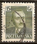 Stamps Poland -  Presidente Bolesław Bierut.