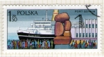 Stamps Poland -  218 Trasatlántico
