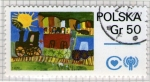 Sellos de Europa - Polonia -  220 Dibujos infantiles