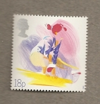 Stamps United Kingdom -  Deportes practicados por mujeres