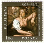 Stamps : Europe : Poland :  240 P.P. Rubens