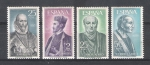 Sellos de Europa - Espa�a -  1966 - Edif **1705-08 - personajes españoles 