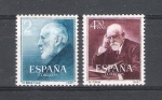 Sellos de Europa - Espa�a -  1952 - Edif  *119/120 - doctores cajal y ferran