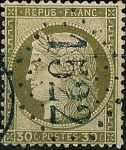 Stamps : Europe : France :  Cérès